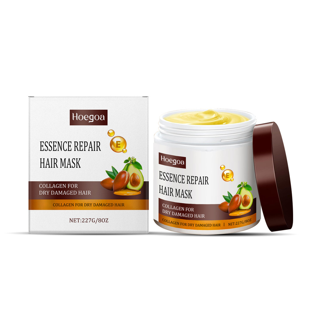 Hoegoa Collagen Moisturizing Hair Mask Gentle Nourishing Hair Smooth Moisturizing Fragrant Strong Hair Care Hair Mask