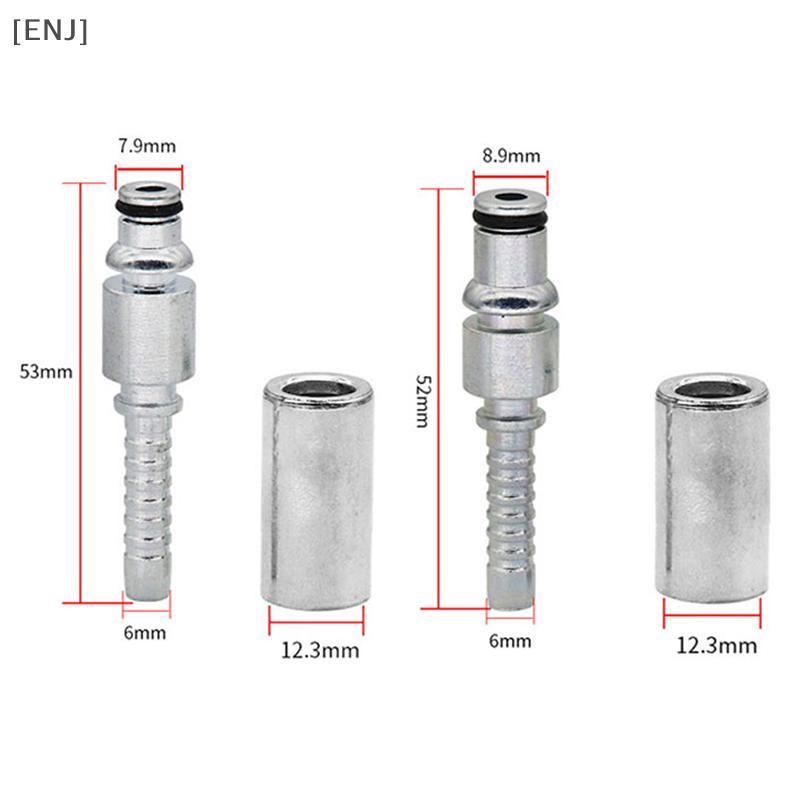 [ENJ] High Pressure Washer Hose Fitting Connector For Karcher AR Repairing Adaptor With Soet null