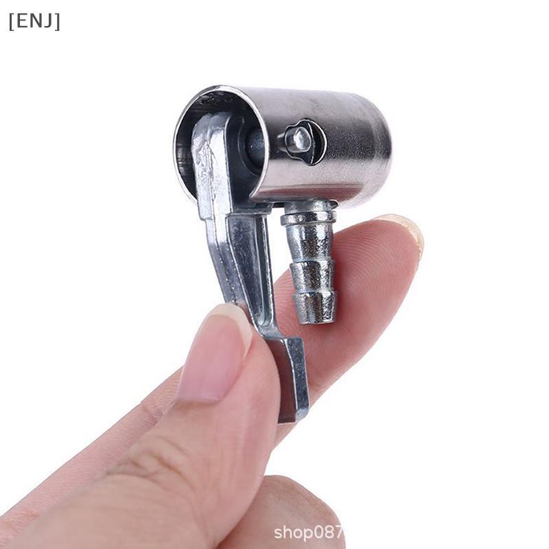 [ENJ] Inflator Nozzle Air Pump Repair Parts Zinc Alloy Mouth Bicycle Electric Car null
