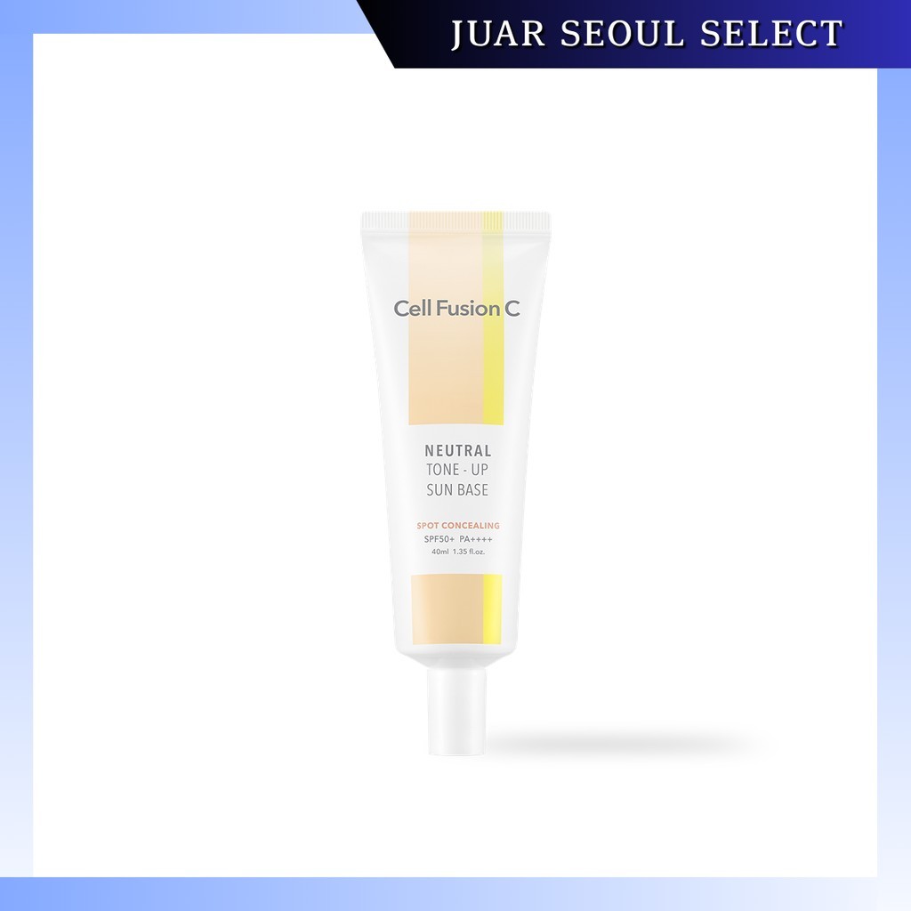 [CELLFUSIONC] Neutral Tone-Up Sun Base SPF 50+/ PA++++ 40ml / Korean Sun Base SPF50 / Neutral Tone-Up