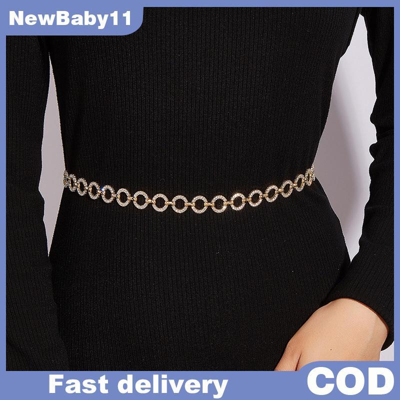 NY Fashion Luxury Women's Waist Chain Belt Vintage Body Jewelry Dress Decorations Chains Waistband Chain Belt Fashion Belts Office Lady Belts NBaby