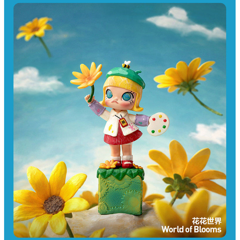 [Ready Stock] POPMART MOLLY Along the Road Landscape 20th Anniversary Series Set