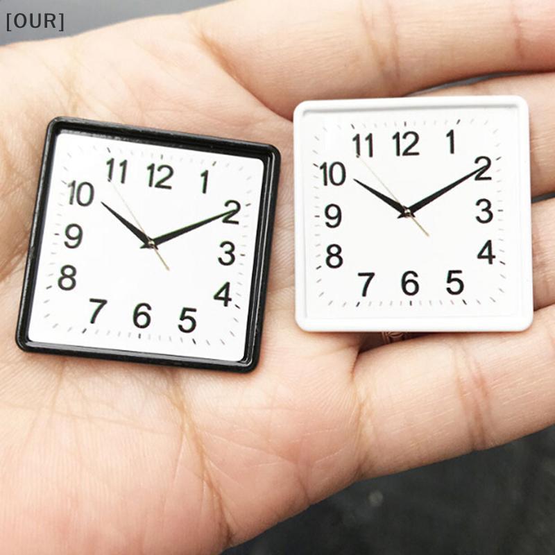 [OUR] 1:12 Scale Resin Dollhouse Miniature Wall Clo Home Decor Accessories Toy null