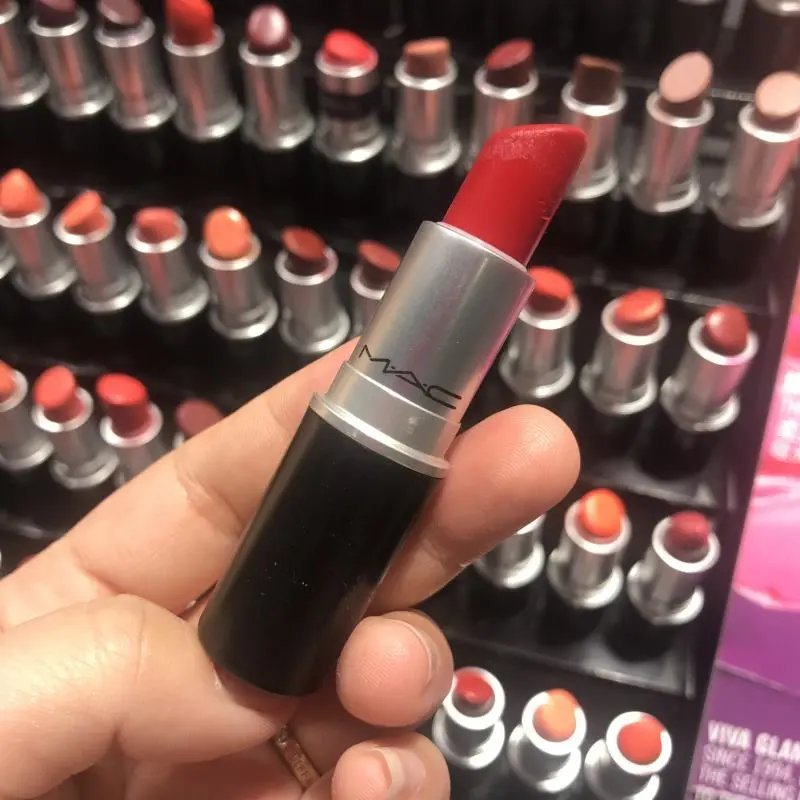 MAC Lipstick Meike Pepper dare you Ox Blood Color Earth Orange Marrakesh chili Bullet 3g 646 707 rubywoo