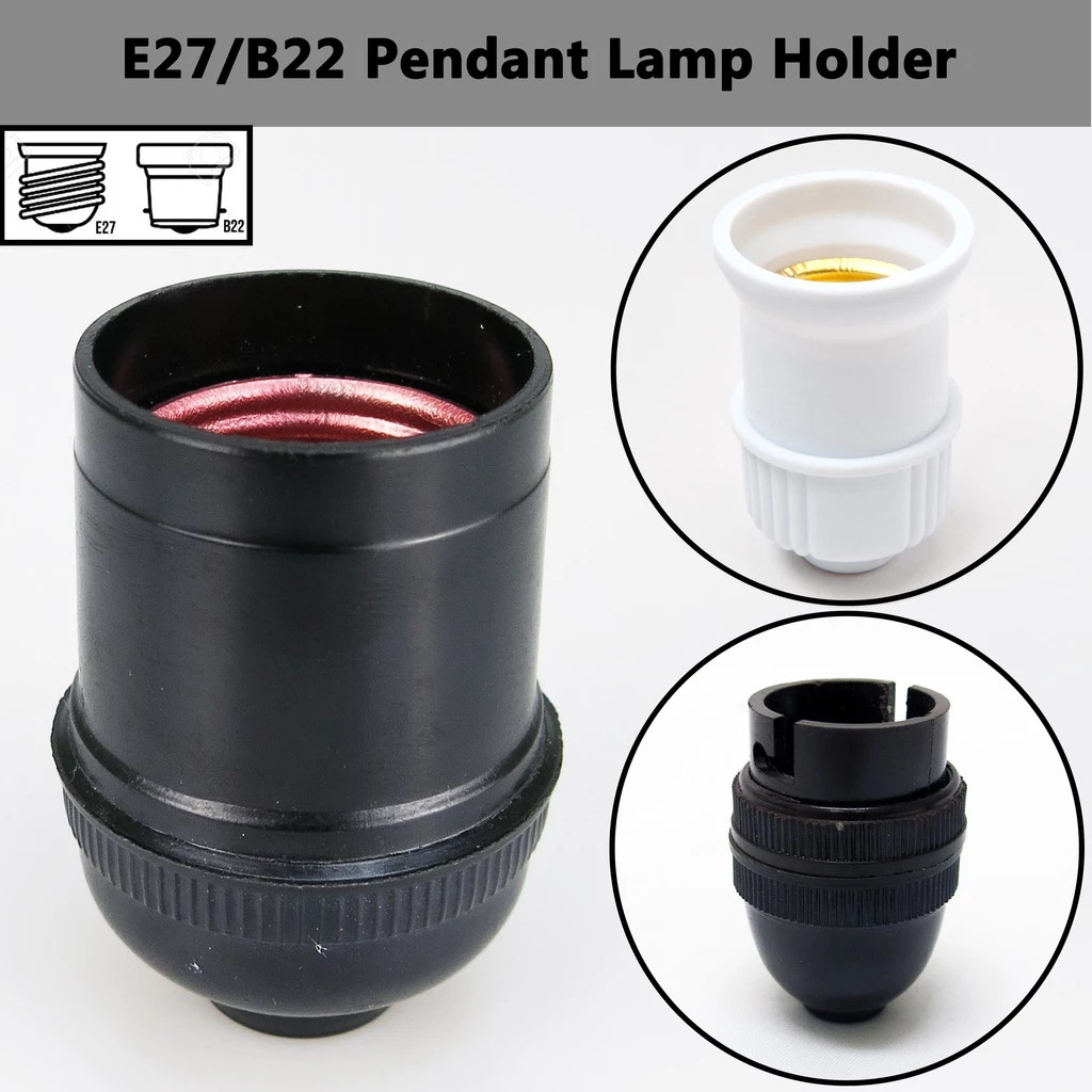 Mentol Lampu Gantung SE-218/801 E27/B22 Pendant Lamp Holder/Socket (Jenis Gantung) WireMax