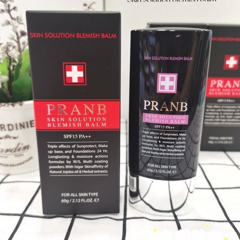 Korea Original Imported PRANB PRANB PRANB BB Cream (Fine Moisturizing Type) Concealer Moisturizing 60g Oil Control Non-sticking Powder 4.2.9