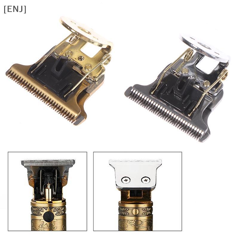 [ENJ] T-Shaped Hair Clipper Blade With Stand T9 Blade Trimmer Replacement Clipper Head null