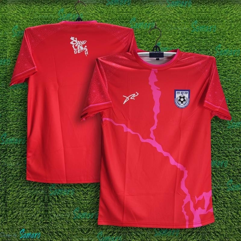 2025 clothing sports style Bangladesh football away jersey, suitable for high-end players, away from Thailand