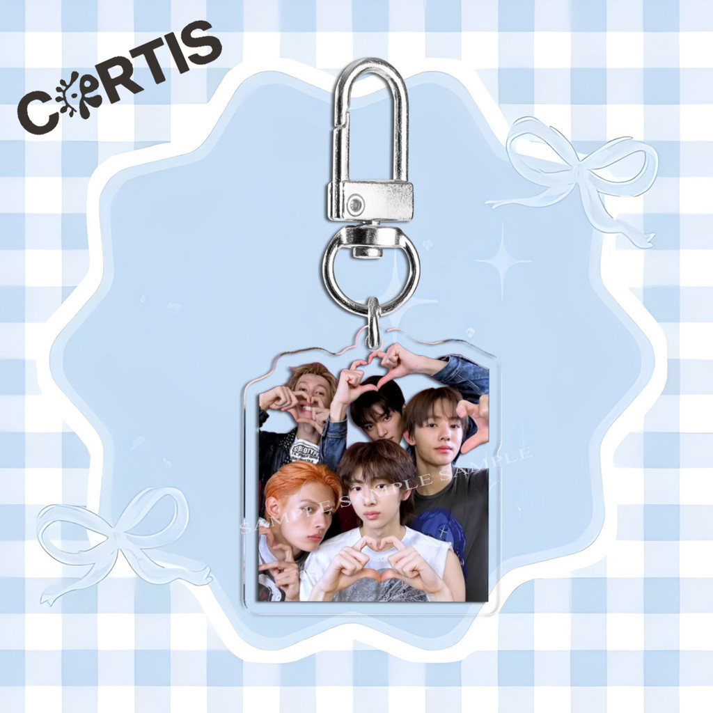 Kpop CORTIS Keychain KEONHO JUHOON SEONGHYEON JAMES MARTIN Keychain