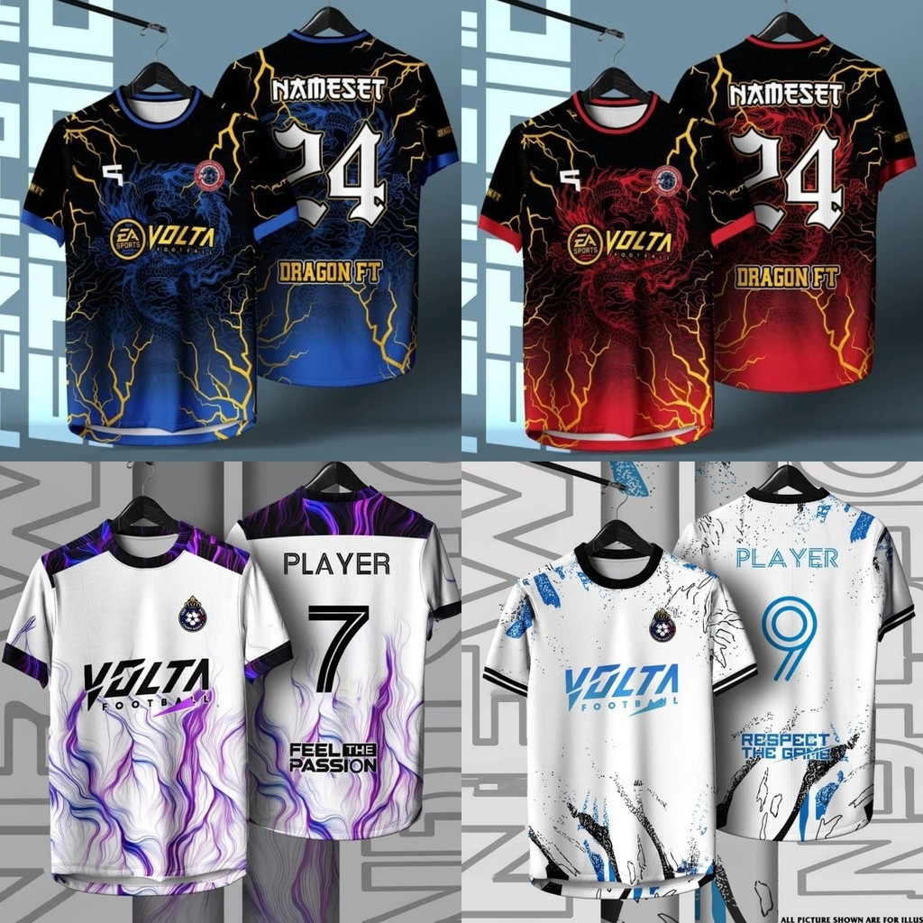 【Free Customized Name And Number】2026 New Popular Best - Selling T - Shirt Futsal Futsal Football Baju Jersey Full Sublimation For Both Men And Women