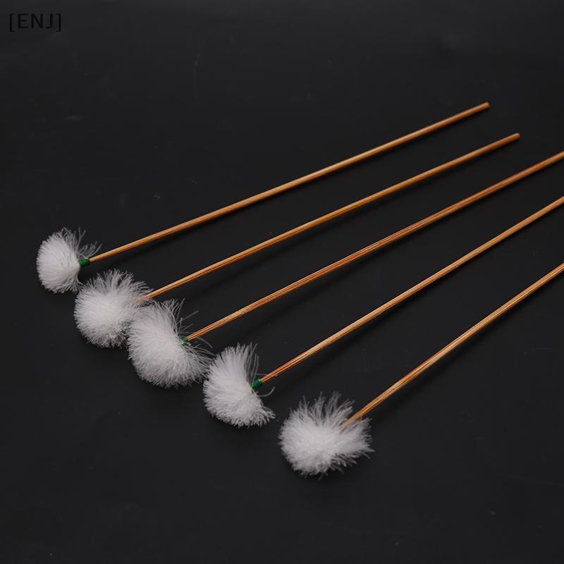 [ENJ] 5Pcs Goose Feather Earpi Wax Remover Earpiing Ear Cleaner Sti Health Care null