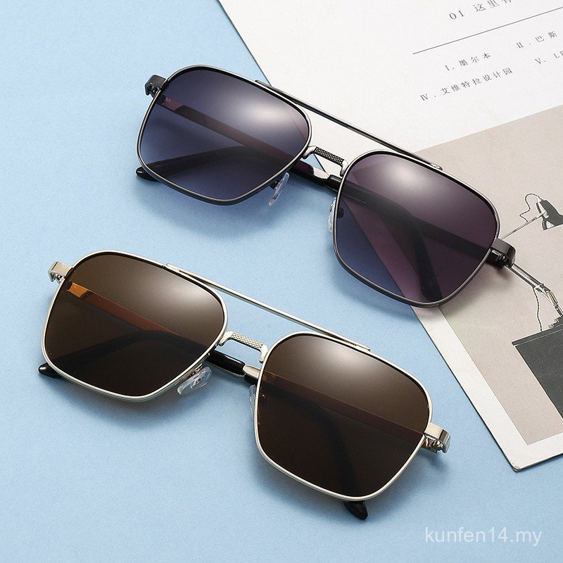 Hot-selling Men's Metal High-End Sunscreen Anti-Ultraviolet Driving Driving Travel Fishing Sunglasses Sung