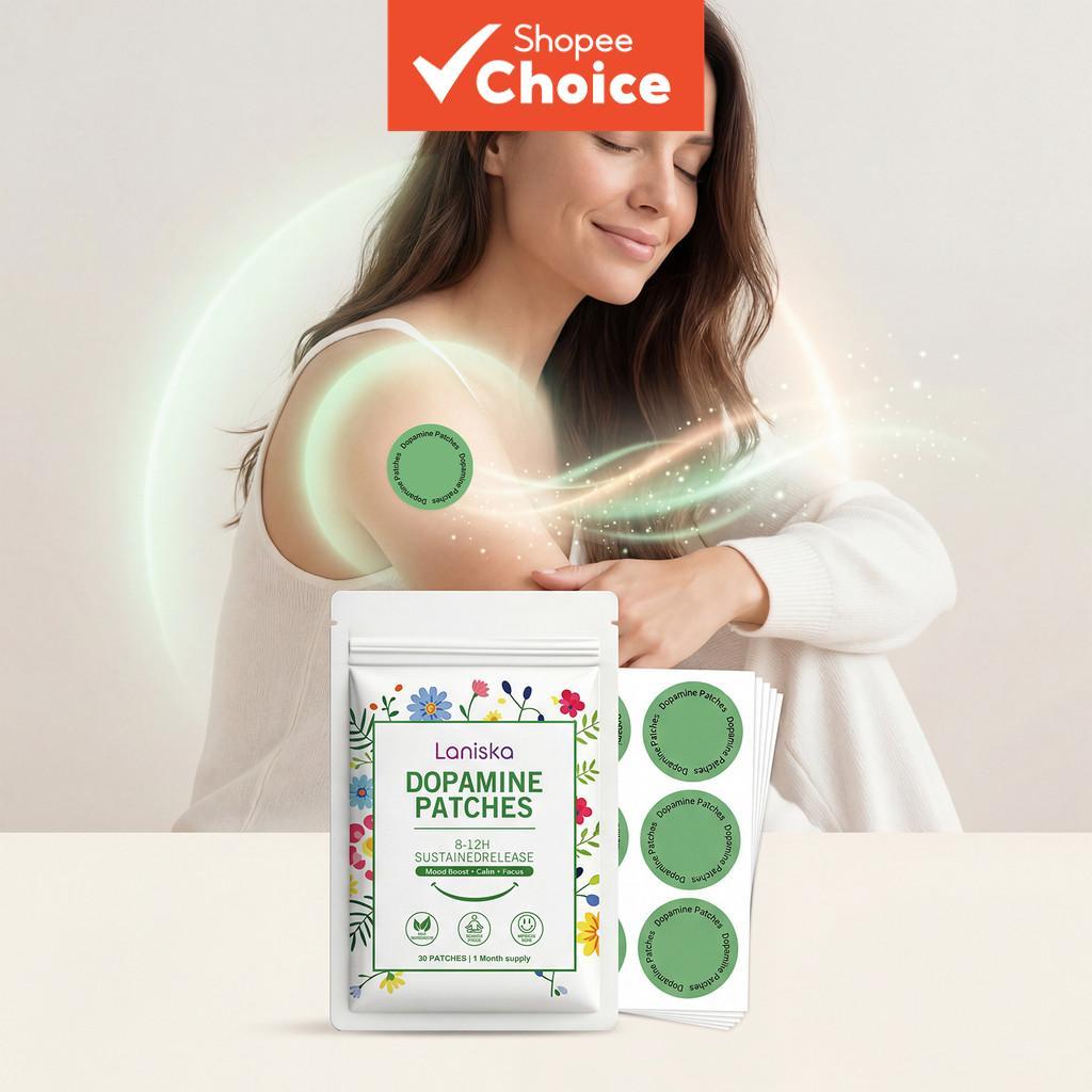 Advanced L-Theanine Pyridoxine Body Care Patches 30 Patches Target Early Aging Signs Fine Lines Roughness Calm Sensitivity Soothe Skin Advanced L-Theanine Pyridoxine Patch Badan 30 Keping - Sasaran Tanda Penuaan Awal, Garis Halus, Kekerasan, Tenangkan