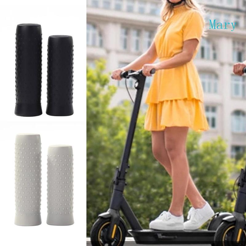 Mary Nonslip Silicone Handlebar Grip Electric Scooter Replacement Handle Grip Handlebar Protector Electric Scooter Acces