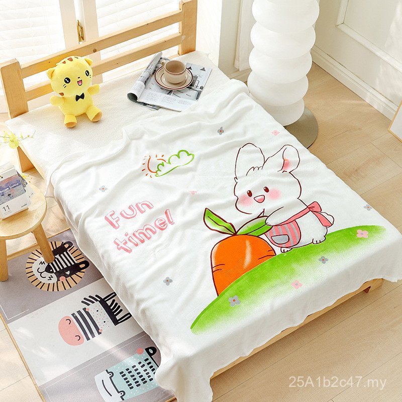 Selimut bayi kapas buluh dua lapis, selimut nipis kanak-kanak, selimut penghawa dingin, selimut penyejuk musim panas, selimut bayi serat buluh sutera ais.