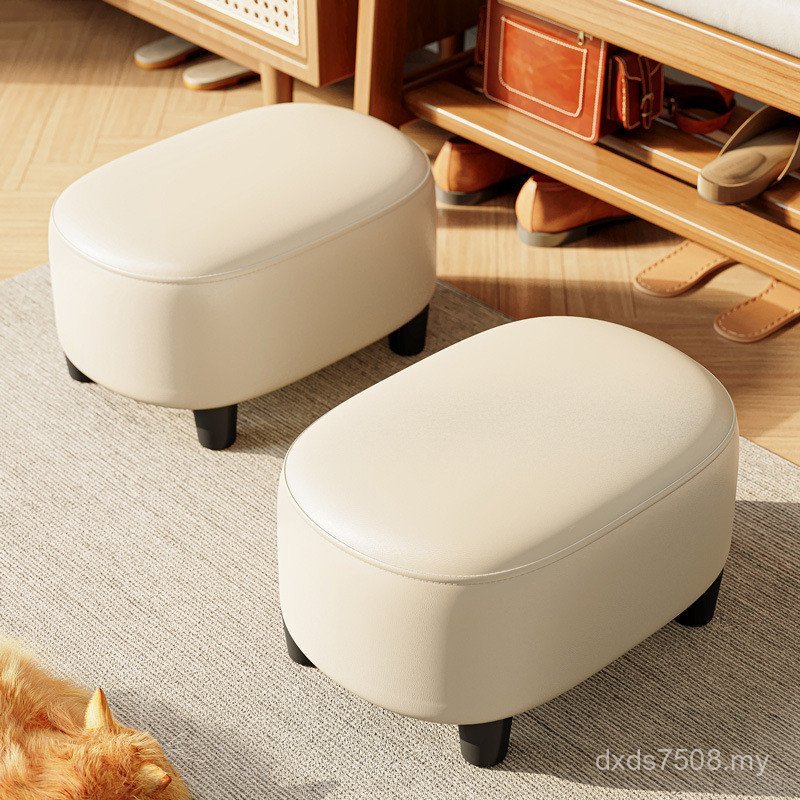 Bench Stool Stool Living Room Simple Small Bag Furniture Factory Open Door Small Round Stool Stool Household Soft Modern Sitting Change Shoes GM5N