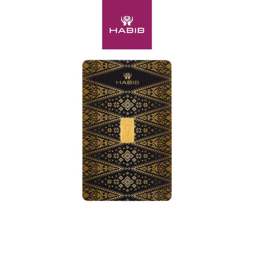 HABIB 3g Bundle (1g x 3pcs) 999.9 Gold Bar Manufactured By LBMA&hellip;