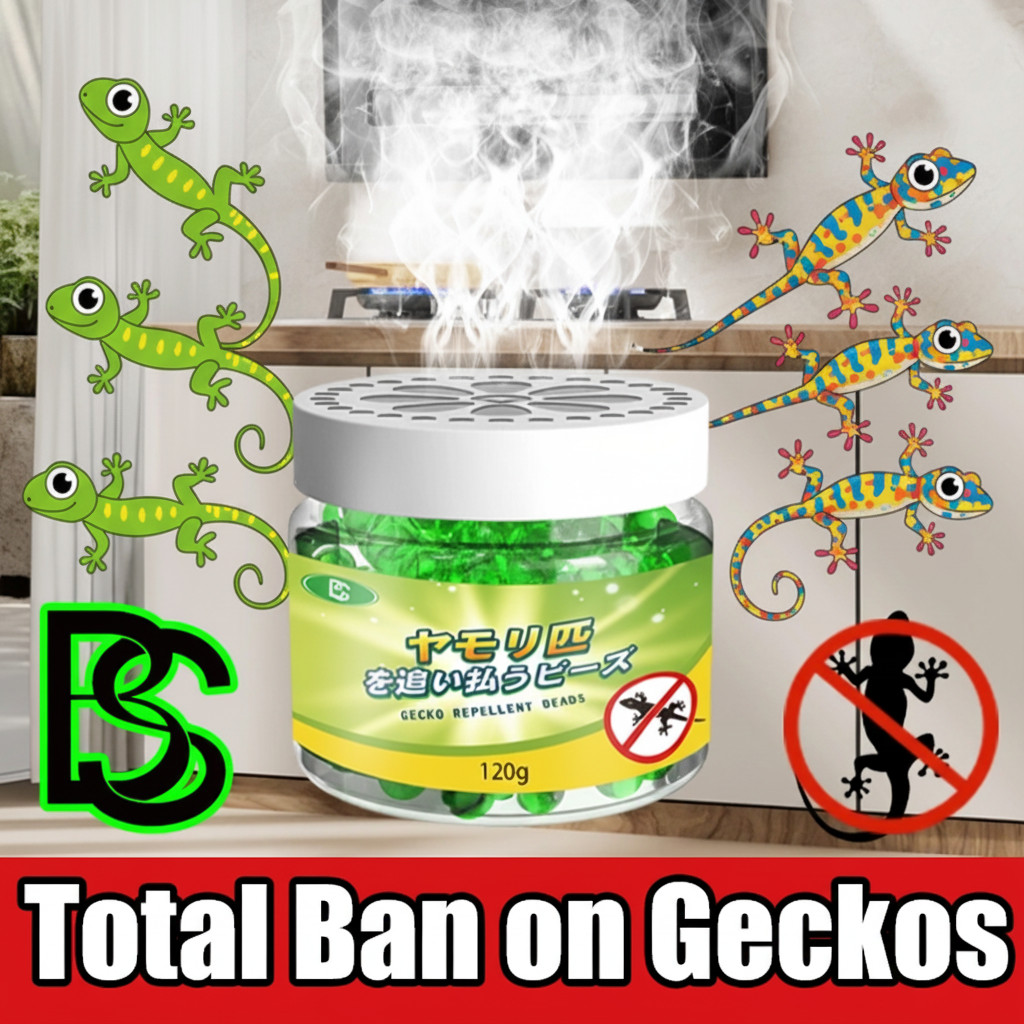 Whole-house lizard elimination Racun cicak Ubat cicak Lizard killer 壁虎药 Plant-Based, Eco-Friendly 壁虎克星 Penghalau cicak Cicak killer Gecko repellent Ubat cicak rumah