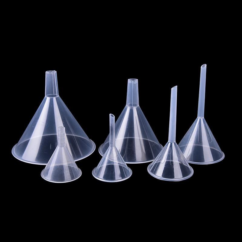 [OUR] 1X Lab Mini Clear Plastic Filling Funnel For Atomizers Perfume Diffuser Bottle null