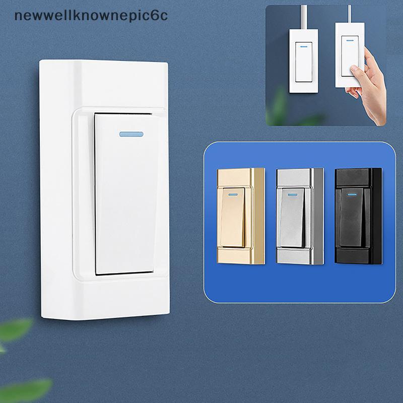 null 1Pc 1 Gang 2 Way Surface Mount Switch Wire Hanging Installation Bedside On/Off Control Lamp Panel Wall Light Switch null