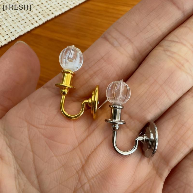 [FRESH] 1Pcs Doll Furniture Toy Miniature Dollhouse Alloy Simulation Ceiling Lamp Hanging Lamp Mini LED Lighting Model Home Decoration null