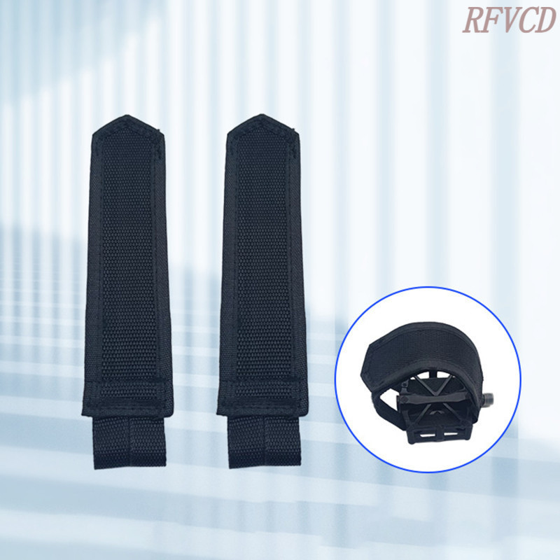 Fixie Bicycle Adhesive Straps Pedal Toe Clip Strap Belt[LO]