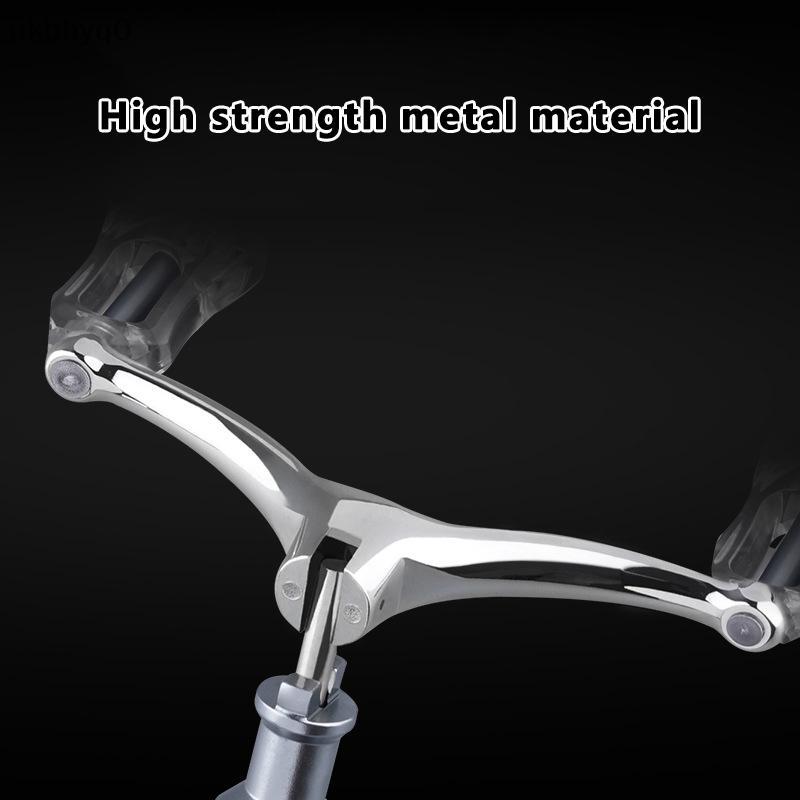 null Spinning Fishing Reel Spare Double Handle Aluminum Alloy Foldable Multiple Colors Hollow Grip Handle null