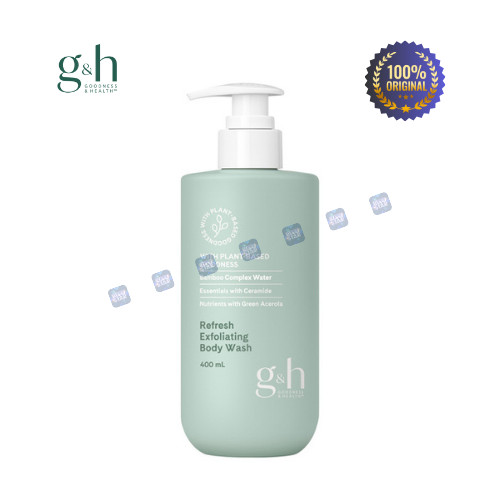 g&h Refresh Exfoliating Body Wash - 400ml