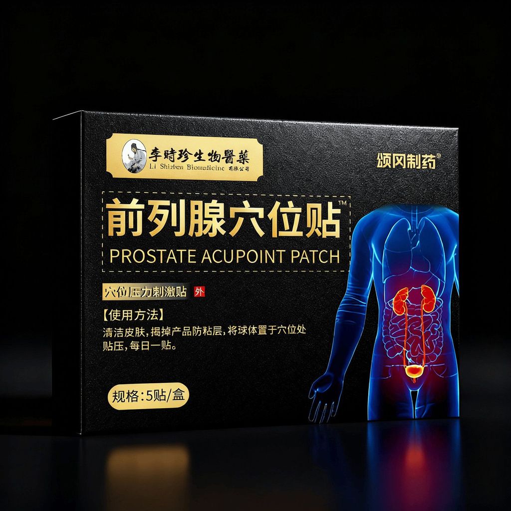 】李时珍前列炎贴穴位贴男女通用型穴位压力刺激贴] Li Shizhen's Qianlianyan Acupoint Sticker for Men and Womenbuibuib4.my20260104