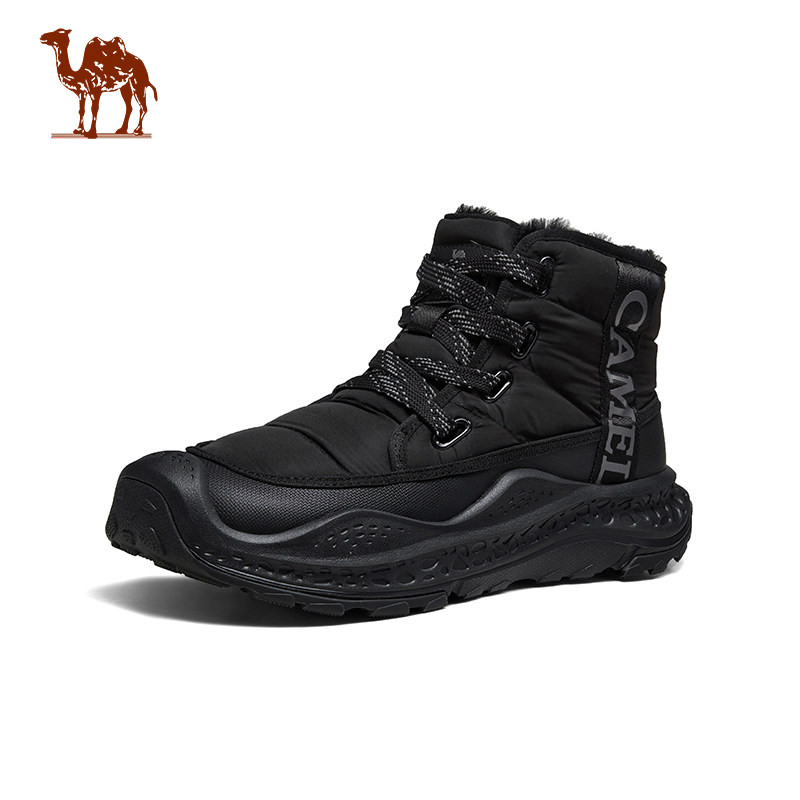 CAMEL CROWN Men's Waterproof and Non-slip Snow Boots Warm and Durable Snow Boots