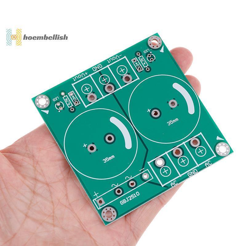 Durable Have <Hoembellish> 25A single AC-DC audio amplifier rectifier filter power supply board bare pcb well - Image 4