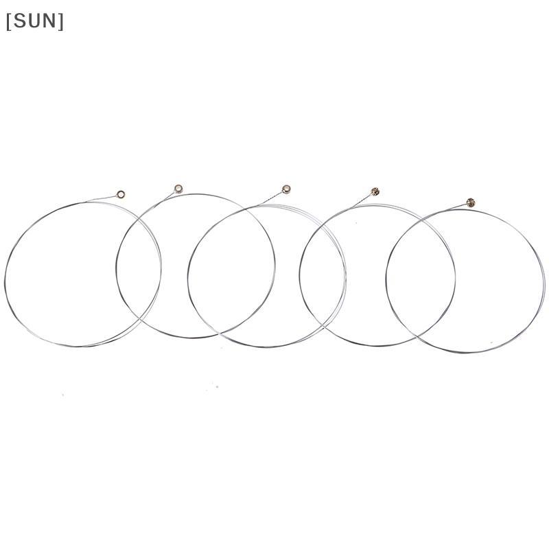 [SUN] 5 Pcs Tone steel strings E-1 for acoustic guitar null