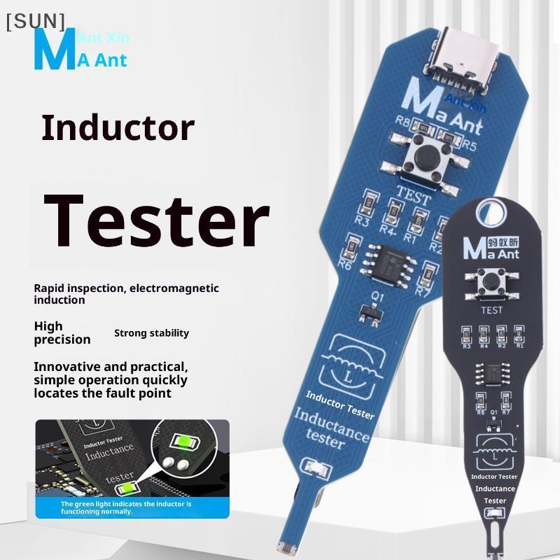 [SUN] 1Pcs Inductor Detector Repair Tool Inductance Tester Motherboard Coil Tester Electromagnetic Induction Qui Fault Che For PC null