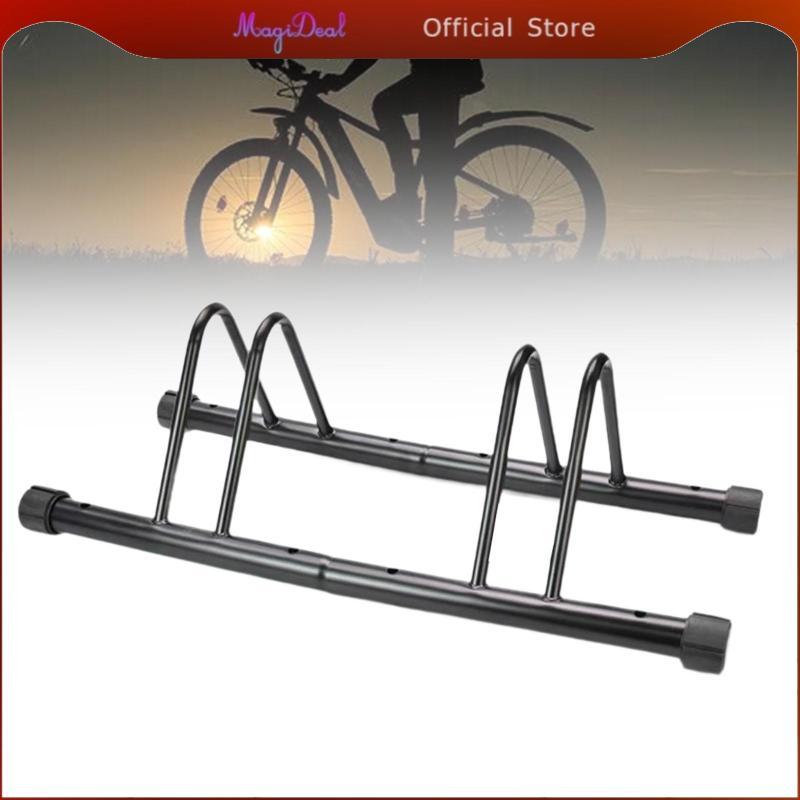 MagiDeal Bike Stand Protection Alloy Stable Support Bike Parking Rack Bike Storage Rack for Garages Indoor Apartments Hybrid Bikes