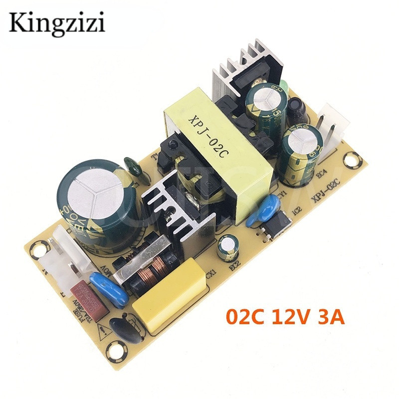 Durable Multi AC-DC 12V3A 24V1.5A 36W Switching Power Supply Module Adapter Bare Circuit Board AC 220V DC 12V 24V Ess... - Image 2