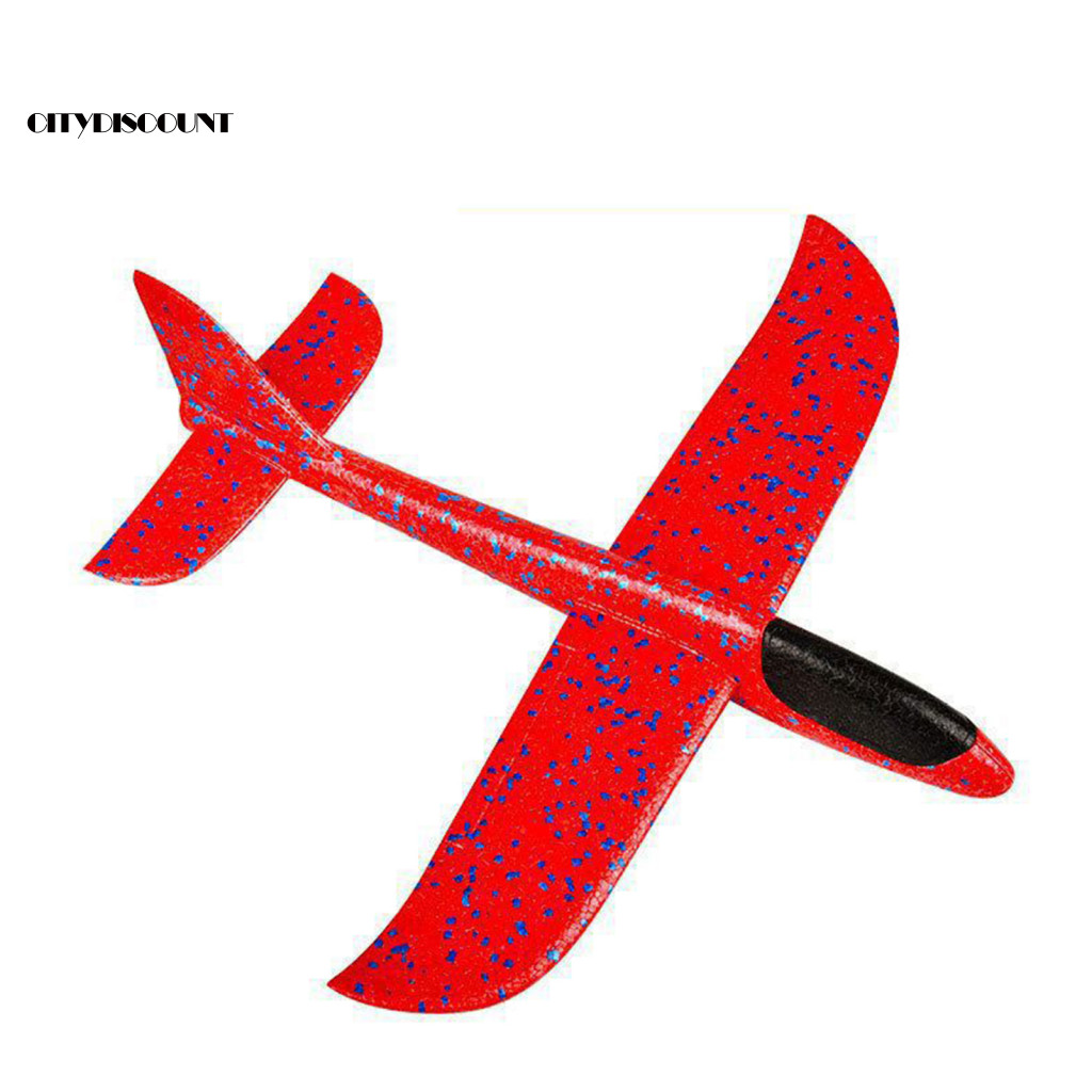 Children Flying Toy Hand-thrown Airplane Foam Glider Airplane Toy for Kids – Hand Throw Loop Roll Flying Plane Crash-resistant Outdoor Toy for Boys Girls for Backy