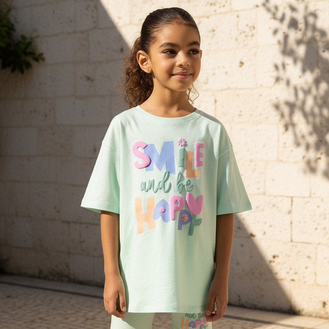 Max Fashion Slogan Print T-Shirt