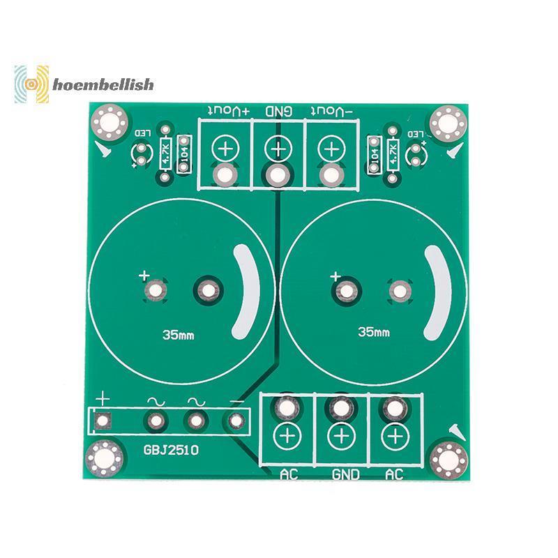 Durable Have <Hoembellish> 25A single AC-DC audio amplifier rectifier filter power supply board bare pcb well - Image 2