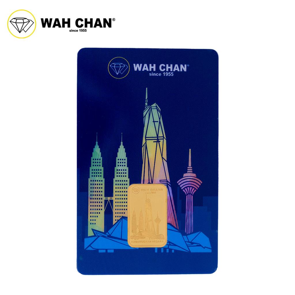 WAH CHAN 5g 999.9 Fine Gold Bar – Kebanggaan Negara (5g.KLCC)