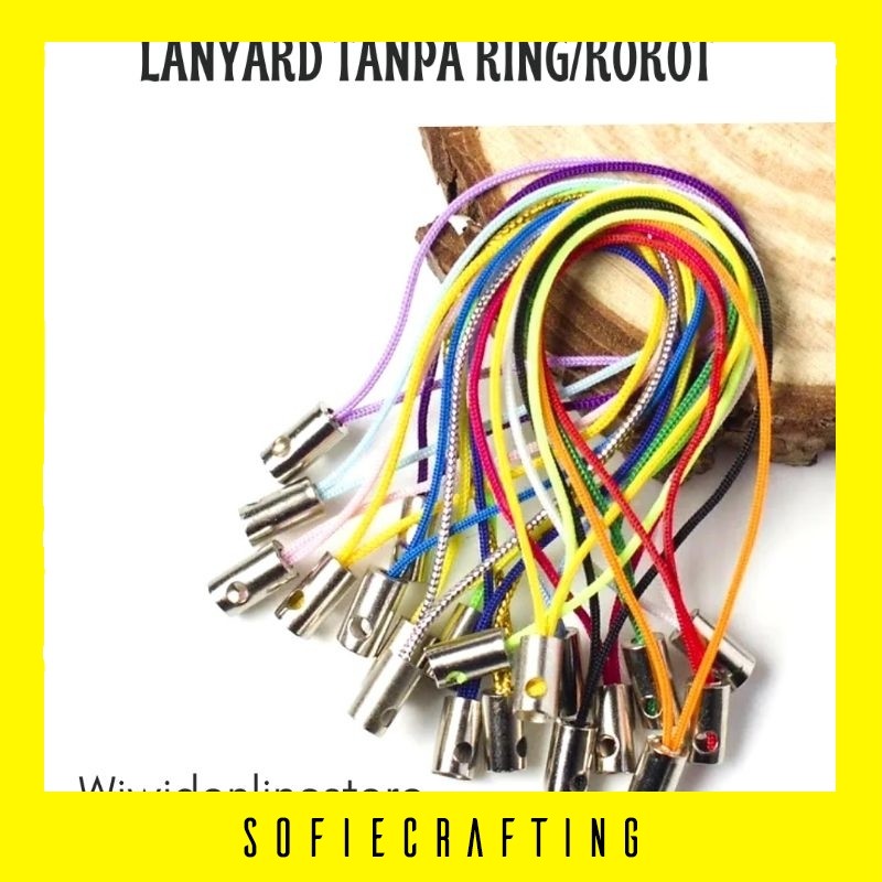 HP GANTUNGAN SOFIECRAFTING (10 pieces) LANYARD/ KEYCHAINhp WITHOUT Ring BEADWORKS CRAFT MATERIAL