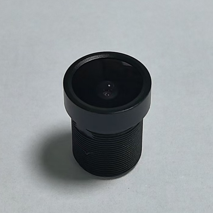 Terus daripada pengeluar: jarak fokus 4mm, apertur besar 1/2.7", struktur 1.0, sudut pandangan 7E, lensa HD cahaya hitam 105°.