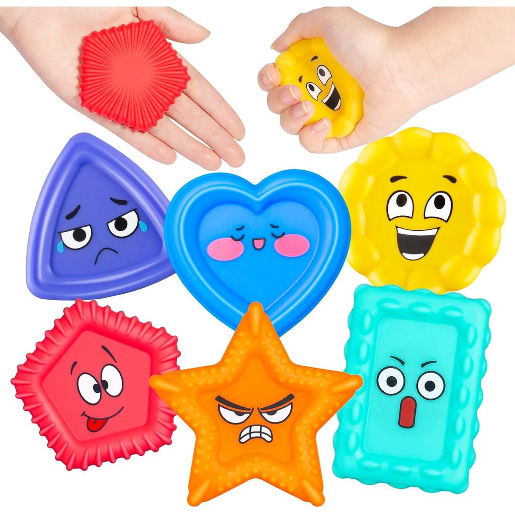 Mainan Deria Emosi untuk Kanak-kanak Kanak-kanak, Pembelajaran Emosi Sosial untuk Keperluan Khas Autisme Bukan Lisan, Mainan Perasaan Terapi Permainan, Sudut Tenang Prasekolah Gelisah Taktil Tenang