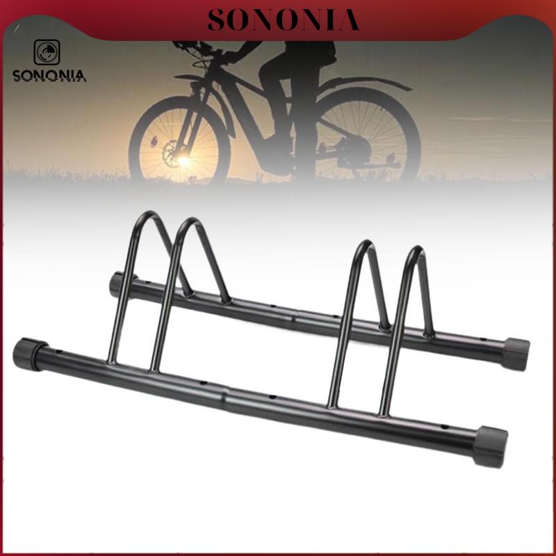 SONONIA Bike Stand Protection Alloy Stable Support Bike Parking Rack Bike Storage Rack for Garages Indoor Apartments Hybrid Bikes