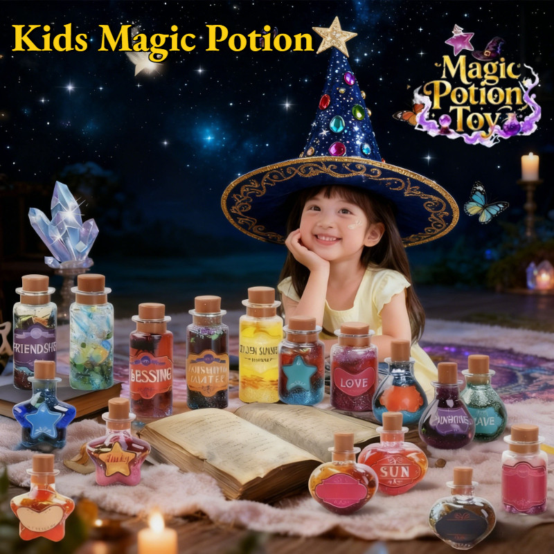 DIY Fairy Magical Potions Kit for Kids Making Fairy Potion Bottles Craft Science Set Magic Kits Gift