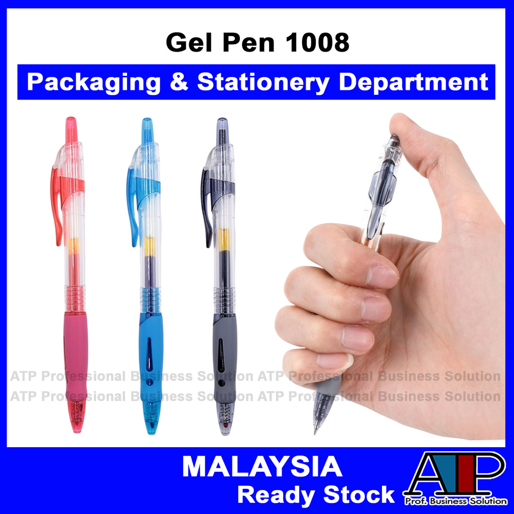 Stationery Classic Press Gel Ink Pen 0.5mm Bullet Signature Pen Office Fountain Pen Student Retractable Gel Pen School