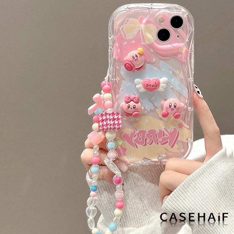 Anak Patung Tiga Dimensi Sesuai untuk Sarung Telefon Apple 14pro Sarung Pelindung iPhone13 Model Wanita Baharu Apple 11