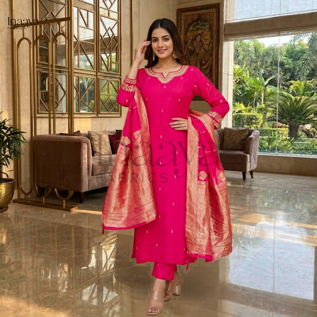 Glamorous Ready To Wear 3PCS Suit For Women PPP