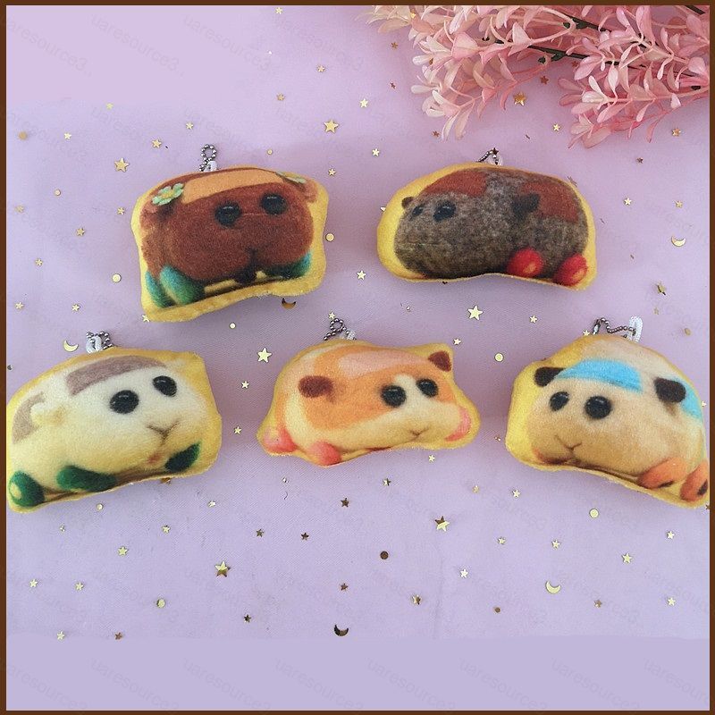 PUI PUI Pendant Potato Chocolate Teddy bear 10cm Plush toys stuffed Doll around animation Gift