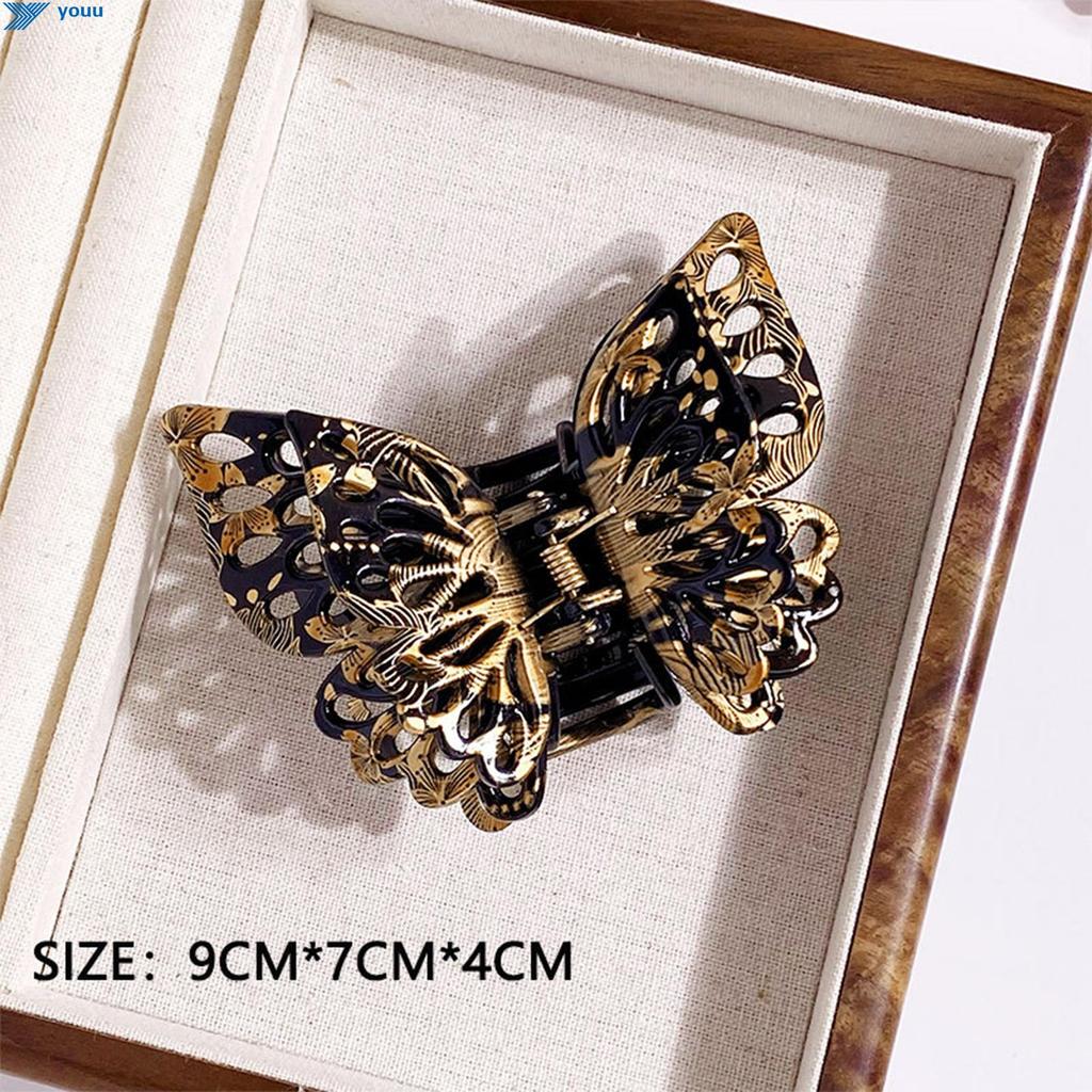 Butterfly Hair Clips for Women - Strong Hold Nonslip Hair Accessories for Thick Thin Hair