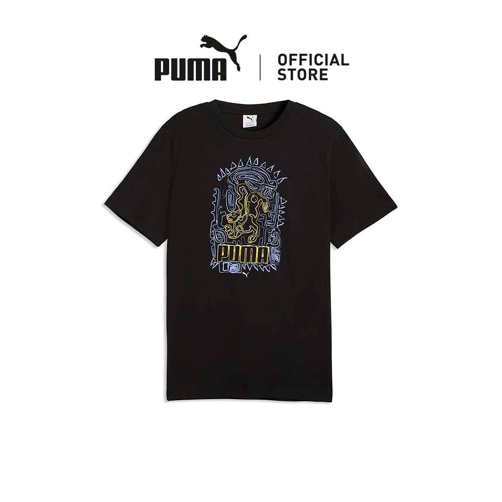 PUMA Graphic Hand-Drawn Men's Tee